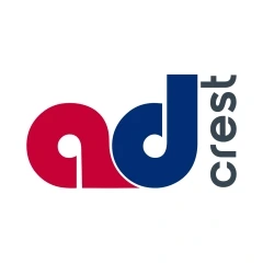 Client logo featuring the ad crest