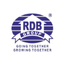 Client logo featuring the RDB