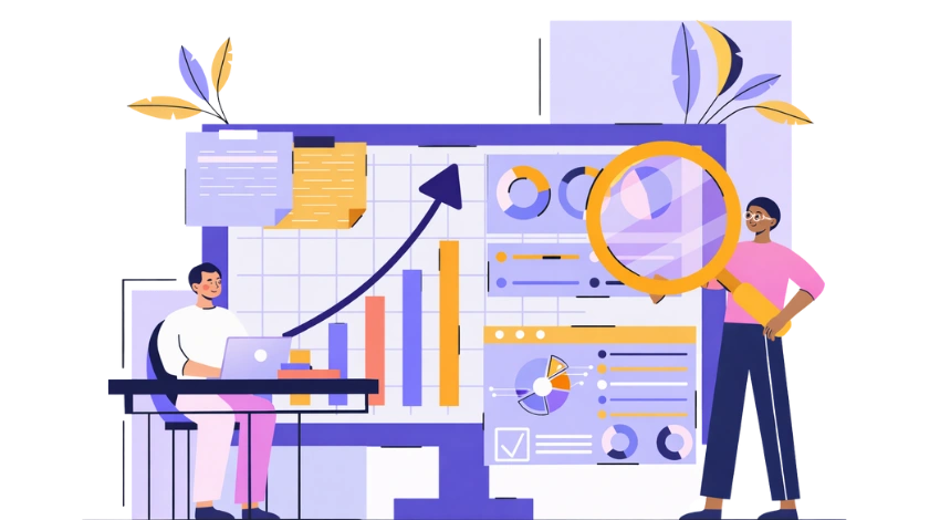 Image illustrating steps to create a emphasizing financial leadership for startups and SMEs.